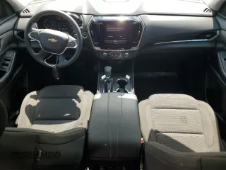 2021 Chevrolet Traverse LS with VIN 1GNERFKW8MJ138733, listed as a Copart auction lot 56684615 with 96,628 mi miles and Salvage title. Bid and sale history available at DreamBid. Image 8.
