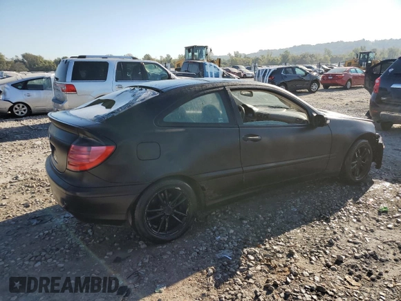 2002 Mercedes-Benz C 230/260/280/320 with VIN WDBRN47J52A307657, listed as a Copart auction lot 74555674 with 215,858 mi miles and Salvage Title. Bid and sale history available at DreamBid. Image 3.