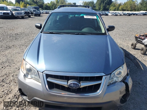 2009 Subaru Outback Special Edtn with VIN 4S4BP61C997325360, listed as a Copart auction lot 72415304 with 183,879 mi miles and Salvage Title. Bid and sale history available at carsss.com. Image 5.