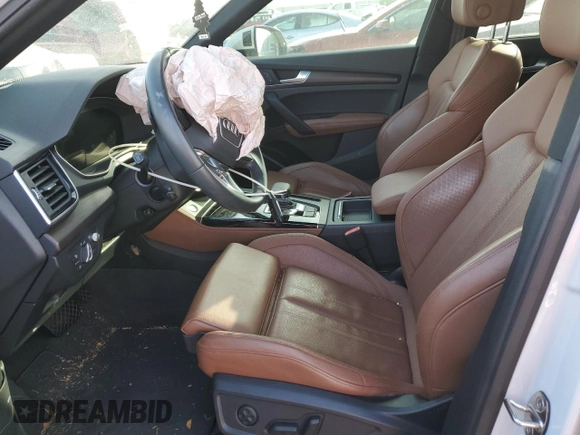 2022 Audi Q5 S line Prestige with VIN WA1FAAFY0N2024797, listed as a Copart auction lot 83472074 with 0 mi miles and Salvage Title. Bid and sale history available at carsss.com. Image 7.