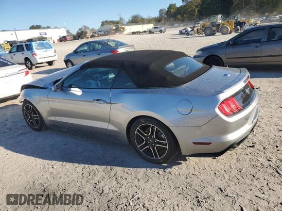 2021 Ford Mustang EcoBoost with VIN 1FATP8UH6M5122562, listed as a Copart auction lot 76712614 with 83,339 mi miles and Salvage Title. Bid and sale history available at carsss.com. Image 2.