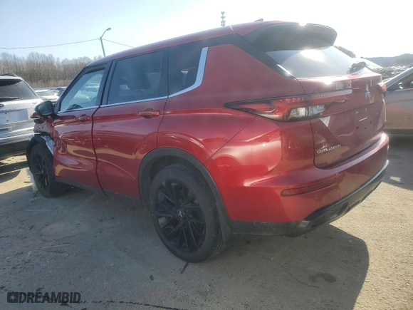 2023 Mitsubishi Outlander SE with VIN JA4J4UA89PZ050254, listed as a Copart auction lot 47002785 with 26,358 mi miles and Salvage Title. Bid and sale history available at carsss.com. Image 2.