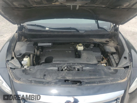 2013 Infiniti JX35 with VIN 5N1AL0MN4DC302540, listed as a Copart auction lot 55790725 with 190,042 mi miles and Clean Title. Bid and sale history available at DreamBid. Image 12.