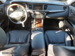 2015 Kia K900 Luxury with VIN KNALW4D49F6019276, listed as a Copart auction lot 82838053 with 80,872 mi miles and Salvage Title. Bid and sale history available at carsss.com. Image 8.
