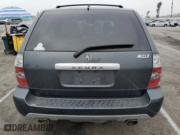 2004 Acura MDX Touring Pkg RES w/Nav with VIN 2HNYD18924H545273, listed as a Copart auction lot 76131314 with 232,338 mi miles and Salvage Title. Bid and sale history available at carsss.com. Image 6.