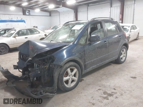2008 Suzuki SX4 with VIN JS2YB413385107948, listed as a IAAI auction lot 41227517 with 153,163 mi miles. Bid and sale history available at carsss.com. Image 16.