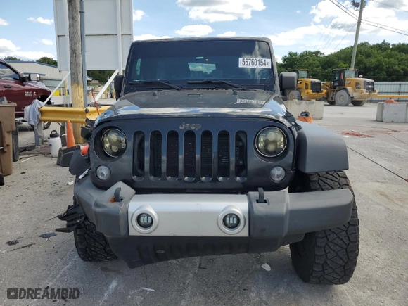 2018 Jeep Wrangler JK Unlimited Sport S with VIN 1C4HJWDG9JL929128, listed as a Copart auction lot 56760154 with NaN miles and Salvage Title. Bid and sale history available at carsss.com. Image 5.