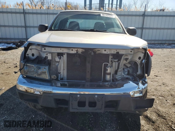 2007 Chevrolet Colorado 1LT with VIN 1GCDS19E178240038, listed as a Copart auction lot 48142505 with 135,989 mi miles and Salvage Title. Bid and sale history available at DreamBid. Image 5.