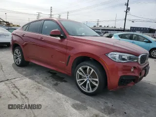 2017 BMW X6 xDrive50i with VIN 5UXKU6C53H0S99548, listed as a Copart auction lot 46370795 with 89,800 mi miles and Clean Title. Bid and sale history available at carsss.com. Image 4.