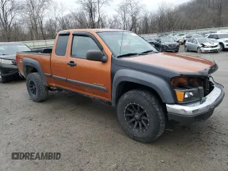 2004 Chevrolet Colorado LS Z71 with VIN 1GCDT196X48162778, listed as a Copart auction lot 47018705 with 196,689 mi miles and Salvage Title. Bid and sale history available at carsss.com. Image 4.