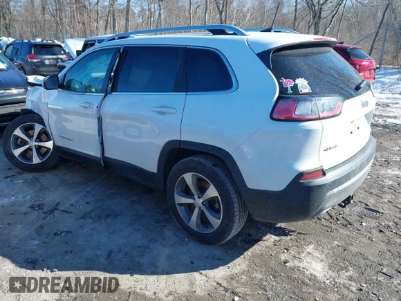 2021 Jeep Cherokee Limited z VIN 1C4PJMDX7MD148011, wystawiony jako IAAI lot #41494706 z przebiegiem 66 108 mil mil oraz . Historia ofert i sprzedaży dostępna na DreamBid. Obrazek 3.