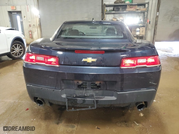 2014 Chevrolet Camaro LS with VIN 2G1FE1E35E9249159, listed as a Copart auction lot 47466595 with 53,439 mi miles and Salvage Title. Bid and sale history available at carsss.com. Image 6.