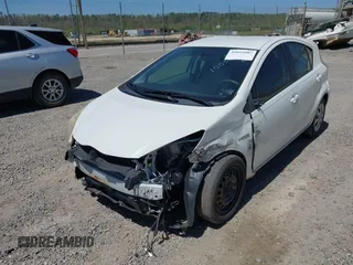 2012 Toyota Prius One with VIN JTDKDTB35C1003027, listed as a IAAI auction lot 42053907 with 174,707 mi miles. Bid and sale history available at carsss.com. Image 2.