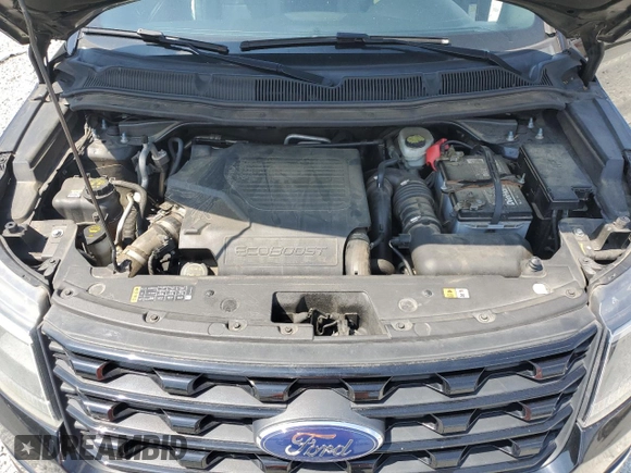 2016 Ford Explorer Sport with VIN 1FM5K8GT1GGA55066, listed as a Copart auction lot 62107415 with 212,916 mi miles and Salvage title. Bid and sale history available at DreamBid. Image 12.