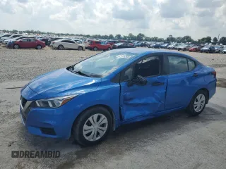 2020 Nissan Versa S with VIN 3N1CN8DV1LL903870, listed as a Copart auction lot 62128205 with 67,679 mi miles and Salvage title. Bid and sale history available at DreamBid. Image 1.