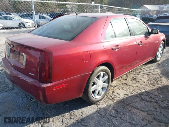 2005 Cadillac STS with VIN 1G6DW677450158437, listed as a IAAI auction lot 41703670 with 270,618 mi miles and . Bid and sale history available at carsss.com. Image 4.
