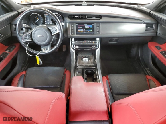 2016 Jaguar XF S with VIN SAJBM4BV2GCY05781, listed as a Copart auction lot 52894265 with 68,346 mi miles and Salvage Title. Bid and sale history available at carsss.com. Image 8.