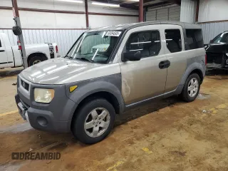 2003 Honda Element EX z VIN 5J6YH28583L016158, wystawiony jako Copart lot #56594505 z przebiegiem 113 656 mil mil oraz Czysty tytuł • Clean title. Historia ofert i sprzedaży dostępna na DreamBid. Obrazek 1.