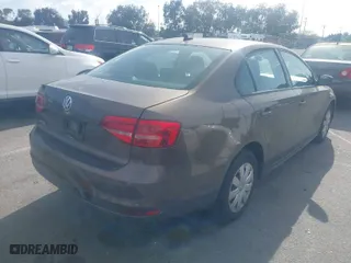 2015 Volkswagen Jetta Sedan 2.0L S with VIN 3VW2K7AJ8FM294379, listed as a IAAI auction lot 41960113 with 156,568 mi miles. Bid and sale history available at carsss.com. Image 4.