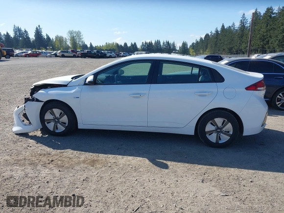 2020 Hyundai Ioniq Blue with VIN KMHC65LCXLU242673, listed as a IAAI auction lot 42033374 with 49,345 mi miles and . Bid and sale history available at DreamBid. Image 14.