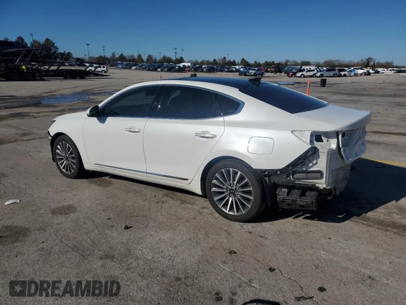 2017 Kia Cadenza Limited with VIN KNALC4J13H5089240, listed as a Copart auction lot 80257194 with 81,727 mi miles and Clean Title. Bid and sale history available at carsss.com. Image 2.