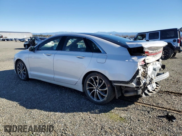 2017 Lincoln MKZ Reserve with VIN 3LN6L5FC9HR665521, listed as a Copart auction lot 44633035 with 105,522 mi miles and Salvage title. Bid and sale history available at DreamBid. Image 2.