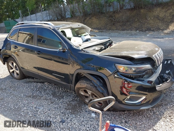 2019 Jeep Cherokee High Altitude with VIN 1C4PJMDXXKD437414, listed as a IAAI auction lot 42571769 with Not provided miles and . Bid and sale history available at DreamBid. Image 1.