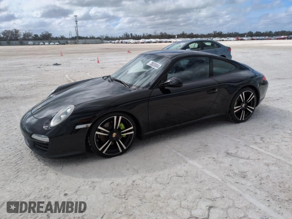 2010 Porsche 911 Carrera with VIN WP0AA2A96AS706342, listed as a Copart auction lot 75520064 with Not Provided miles and Salvage Title. Bid and sale history available at carsss.com. Image 1.