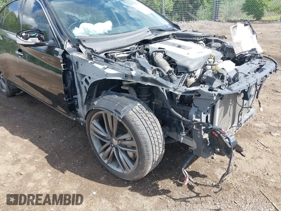 2014 Infiniti Q50 Premium with VIN JN1BV7AR0EM705304, listed as a IAAI auction lot 42619040 with 81,848 mi miles and . Bid and sale history available at DreamBid. Image 19.