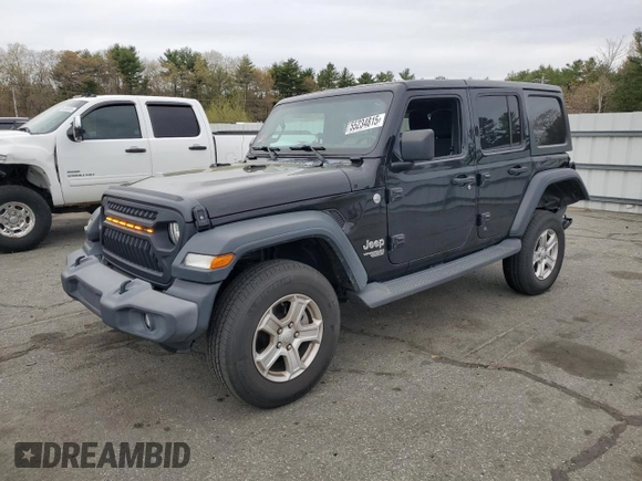 2018 Jeep Wrangler Unlimited Sport с VIN 1C4HJXDG2JW251245, выставлен на аукционе Copart как лот 55234815 с пробегом 70 424 миль миль и Списание • Salvage title. История ставок и продаж доступна на DreamBid. Изображение 1.