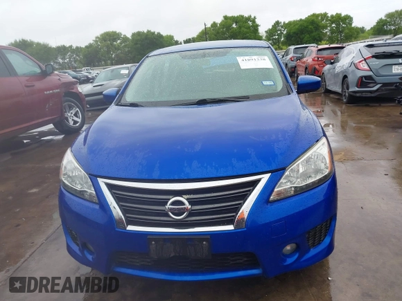 2013 Nissan Sentra S with VIN 3N1AB7AP2DL719233, listed as a IAAI auction lot 41891238 with 143,441 mi miles and . Bid and sale history available at DreamBid. Image 13.