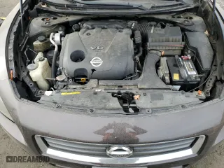 2011 Nissan Maxima 3.5 S with VIN 1N4AA5AP9BC817307, listed as a Copart auction lot 42969855 with 132,875 mi miles and Salvage Title. Bid and sale history available at carsss.com. Image 11.
