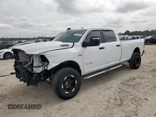 2023 Ram 2500 Big Horn with VIN 3C6UR5JL4PG544074, listed as a Copart auction lot 64457905 with 75,466 mi miles and Salvage title. Bid and sale history available at DreamBid. Image 1.