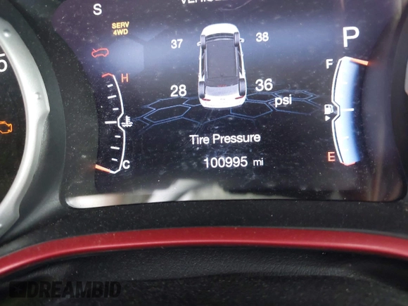 2020 Jeep Compass Trailhawk с VIN 3C4NJDDB5LT221591, выставлен на аукционе IAAI как лот 42495388 с пробегом 100 995 миль миль и . История ставок и продаж доступна на DreamBid. Изображение 15.