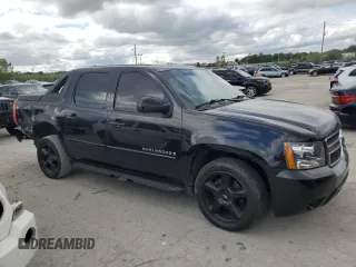 2007 Chevrolet Avalanche LT w/3LT with VIN 3GNFK12317G161729, listed as a Copart auction lot 72762134 with 321,398 mi miles and Salvage Title. Bid and sale history available at carsss.com. Image 4.
