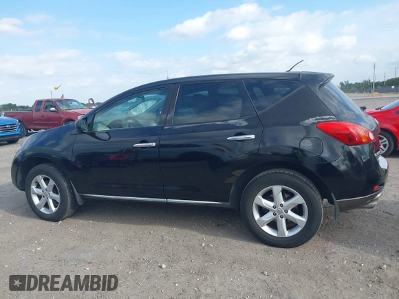 2009 Nissan Murano SL with VIN JN8AZ18U69W101310, listed as a IAAI auction lot 41912974 with 126,321 mi miles and . Bid and sale history available at carsss.com. Image 14.