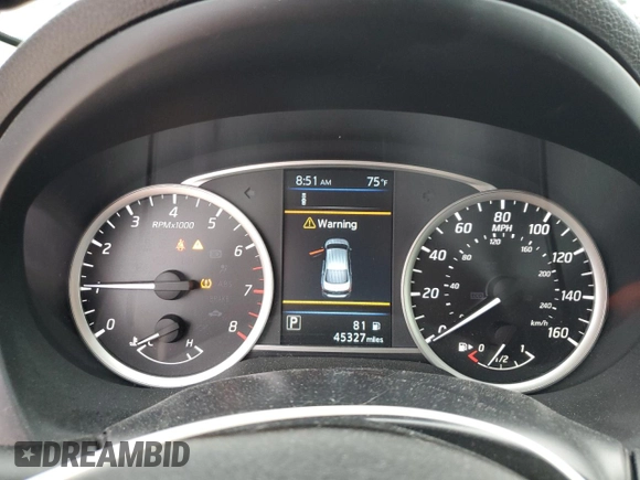 2019 Nissan Sentra S with VIN 3N1AB7AP9KY342741, listed as a Copart auction lot 51790525 with 45,327 mi miles and Salvage Title. Bid and sale history available at DreamBid. Image 9.