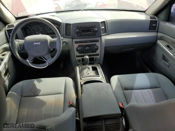 2005 Jeep Grand Cherokee Laredo with VIN 1J4GS48K25C585315, listed as a Copart auction lot 49185765 with 153,221 mi miles and Clean Title. Bid and sale history available at carsss.com. Image 8.