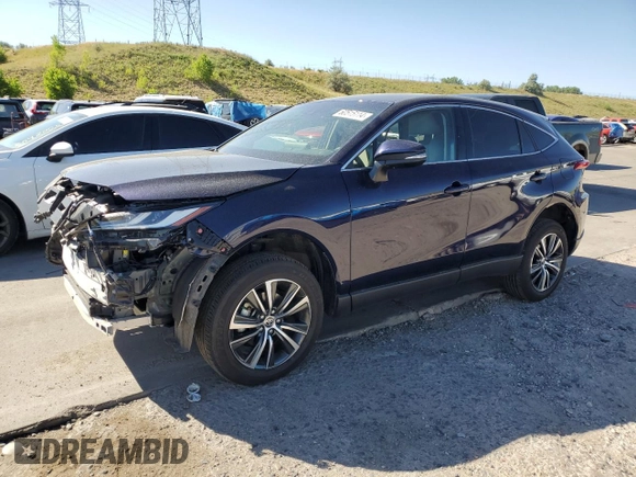 2023 Toyota Venza LE with VIN JTEAAAAH5PJ123899, listed as a Copart auction lot 60515114 with 16,642 mi miles and Salvage Title. Bid and sale history available at carsss.com. Image 1.