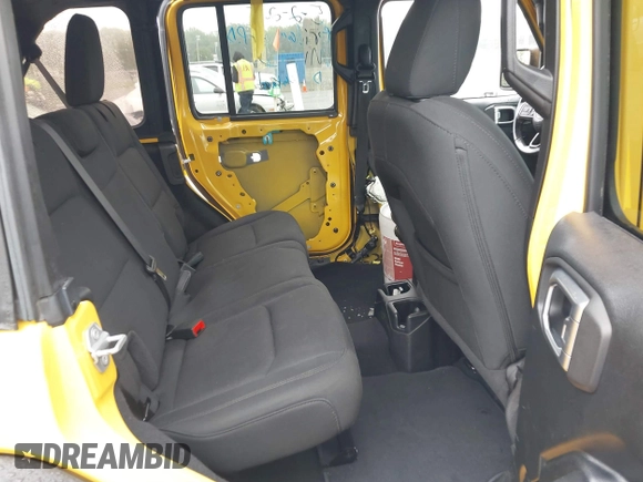 2020 Jeep Wrangler Unlimited Sport S with VIN 1C4HJXDN8LW269539, listed as a IAAI auction lot 42317928 with 63,924 mi miles and . Bid and sale history available at DreamBid. Image 8.