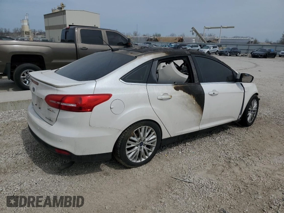 2017 Ford Focus Titanium с VIN 1FADP3J29HL245054, выставлен на аукционе Copart как лот 50784925 с пробегом Не указан миль и На запчасти • Non repairable. История ставок и продаж доступна на DreamBid. Изображение 3.