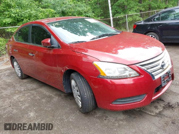 2015 Nissan Sentra SV with VIN 3N1AB7AP4FY217717, listed as a IAAI auction lot 42233221 with 174,320 mi miles and . Bid and sale history available at DreamBid. Image 1.