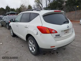 2009 Nissan Murano S with VIN JN8AZ18W59W101798, listed as a IAAI auction lot 41871492 with 159,017 mi miles. Bid and sale history available at carsss.com. Image 3.