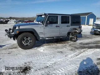 2018 Jeep Wrangler JK Unlimited Sport with VIN 1C4BJWDG0JL810356, listed as a Copart auction lot 42104415 with 78,891 mi miles and Salvage Title. Bid and sale history available at carsss.com. Image 1.