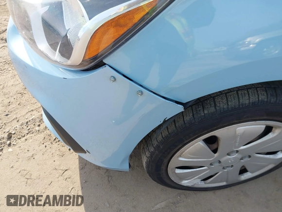2016 Chevrolet Spark LS with VIN KL8CB6SA1GC582966, listed as a IAAI auction lot 41698720 with 92,053 mi miles. Bid and sale history available at carsss.com. Image 6.