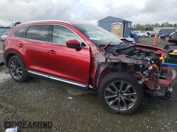2020 Mazda CX-9 Signature with VIN JM3TCBEY4L0407328, listed as a Copart auction lot 50994685 with 65,761 mi miles and Salvage Title. Bid and sale history available at carsss.com. Image 4.