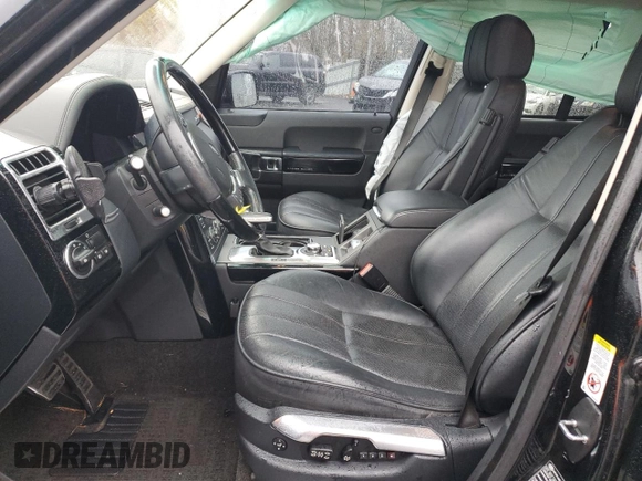 2012 Land Rover Range Rover SC with VIN SALMF1E49CA377225, listed as a Copart auction lot 84719684 with 72,098 mi miles and Salvage title. Bid and sale history available at DreamBid. Image 7.