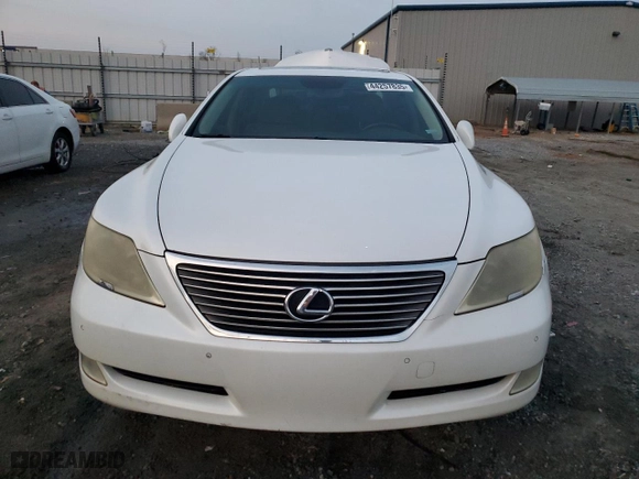 2008 Lexus LS 460 with VIN JTHBL46F085083610, listed as a Copart auction lot 44257835 with 144,882 mi miles and Salvage Title. Bid and sale history available at carsss.com. Image 5.