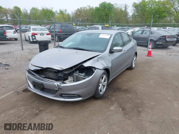 2015 Dodge Dart SXT with VIN 1C3CDFBB3FD315187, listed as a IAAI auction lot 42164138 with 170,165 mi miles. Bid and sale history available at carsss.com. Image 2.