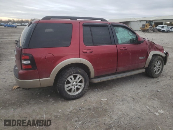 2008 Ford Explorer Eddie Bauer with VIN 1FMEU64E38UA77187, listed as a Copart auction lot 43231875 with Not Provided miles and Salvage Title. Bid and sale history available at carsss.com. Image 3.